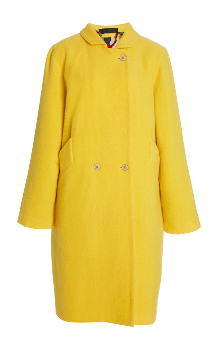 Moda Operandi The Elder Statesman Woven City Cashmere Coat