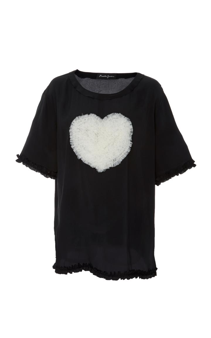 Rossella Jardini Ruffled Heart Tee