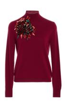 Delpozo Embellished Merino Wool Sweater