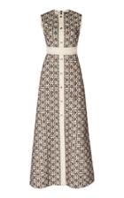Giambattista Valli Sleeveless A-line Printed Dress