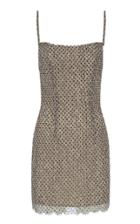 Moda Operandi Zeynep Aray Polka Dot Lace Bodycon Dress