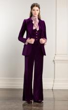 Moda Operandi Temperley London Clove Velvet Waistcoat