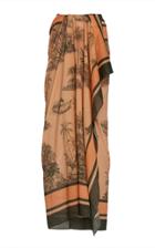 Johanna Ortiz Inherited Intuition Printed Cotton-voile Pareo