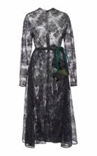 Prada Lace Long Sleeve Dress