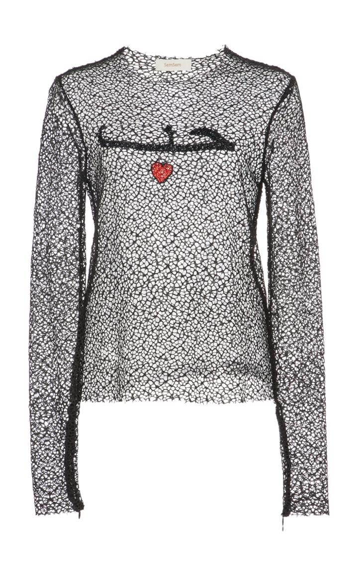 Semsem Lace Love Top