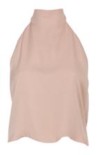 Bthaina Halter Top With Ruffled Glitter Tulle Skirt