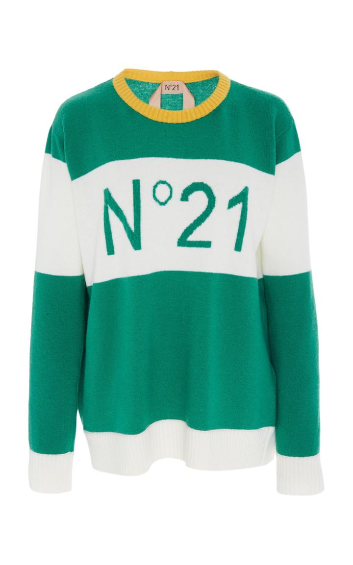 N 21 N&deg;21 Clara Round Neck Knit Sweater