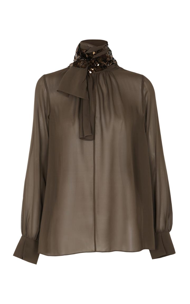 Dorothee Schumacher Sensitive Lightness Scarf Blouse