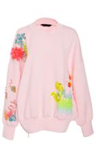 Manish Arora Life Aquatic Hand Embroidered Neoprene Top