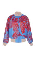 N 21 N&deg;21 Printed Leather Jacket