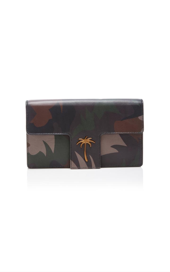 Tomas Maier Camo Palm Clutch
