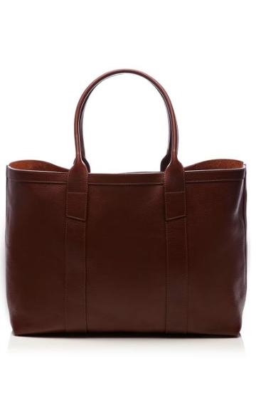 Lotuff Grained Leather Tote