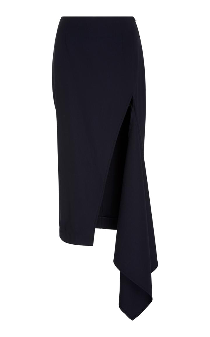 Monse Stretch Tux Slash Skirt