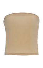 Anemos The Ritts Cupro-blend Strapless Top