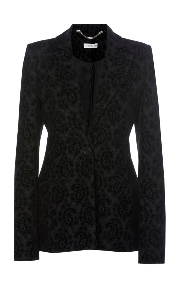 Altuzarra Acacia Cotton-blend Jacquard Blazer