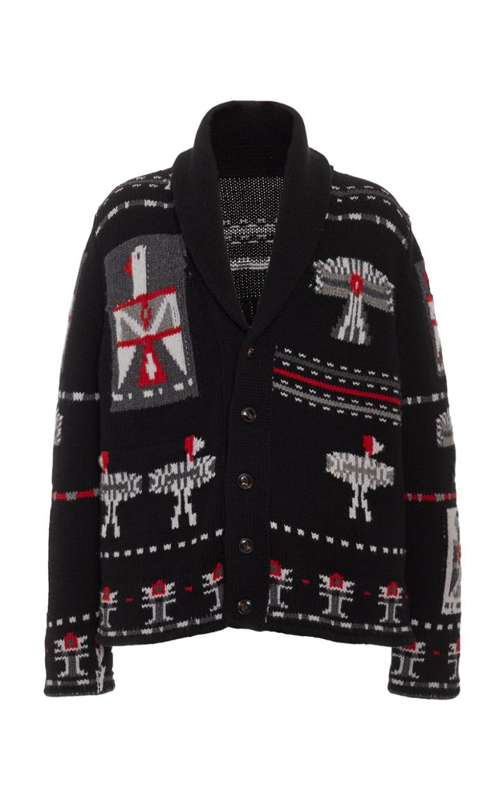 Fortela Wool-jacquard Sweater