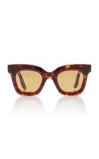 Lapima Lisa Square-frame Tortoiseshell Acetate Sunglasses