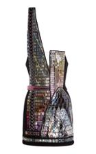 Moda Operandi David Koma Plexi-embroidered Strapless Mini Dress