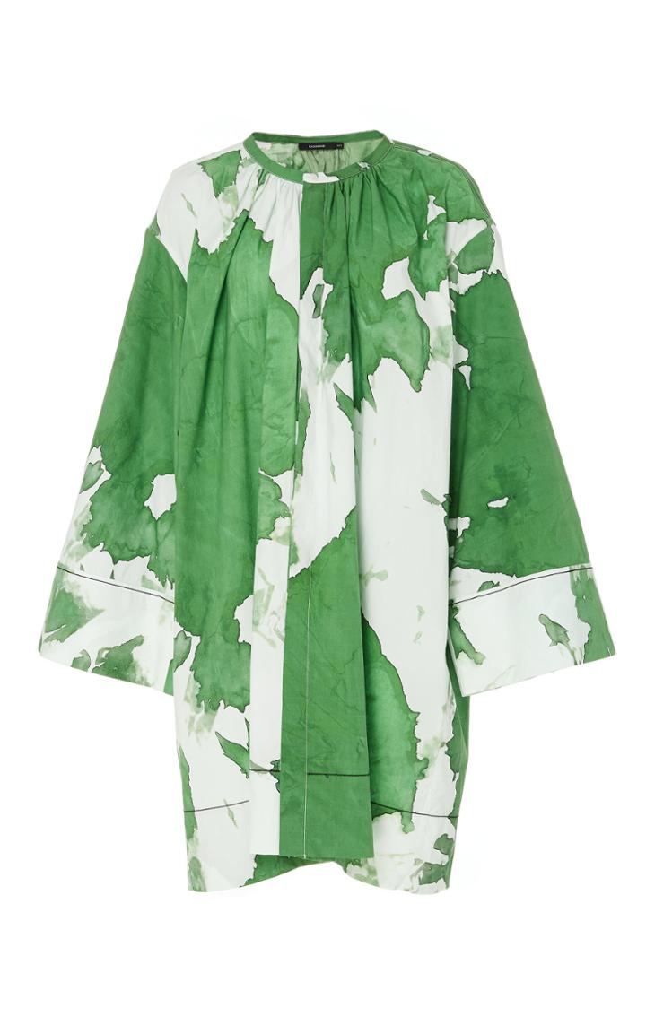 Bassike Tie-dye Cotton Knee-length Dress