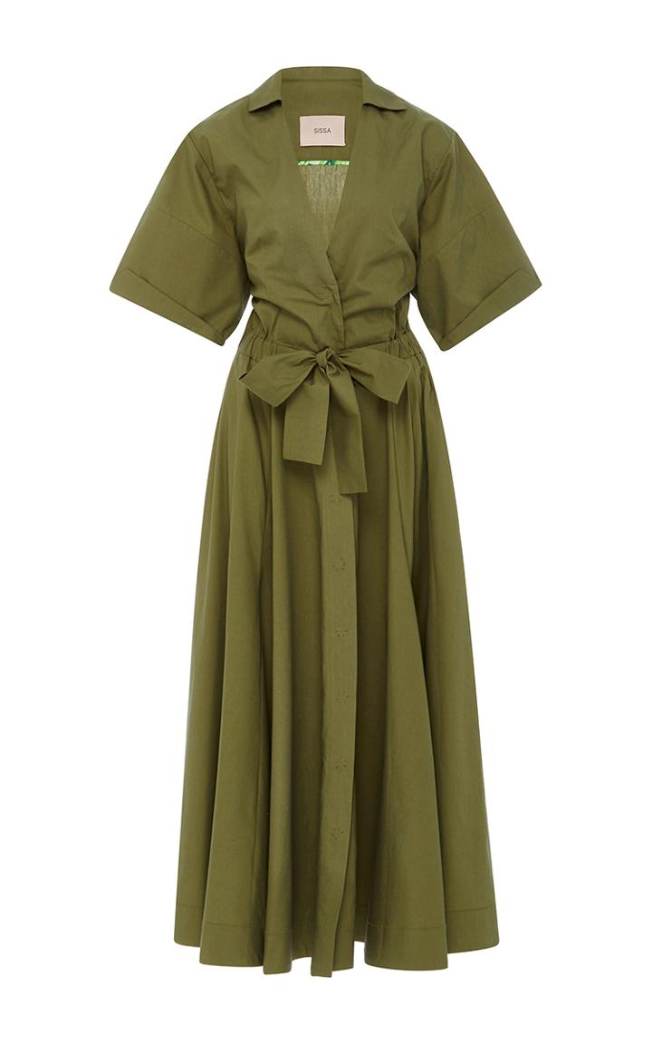 Sissa Rita Wrap Cotton Dress