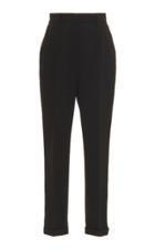 Dolce & Gabbana High-waisted Tapered-leg Side Stripe Pants