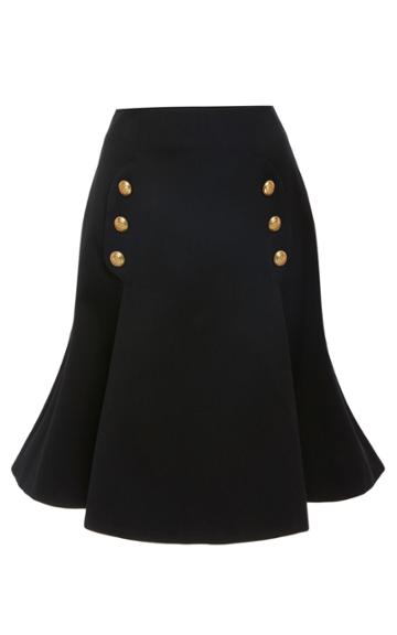 Alexis Mabille Pleated Midi Skirt