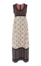 Anna Sui Floral Jacquards Dress