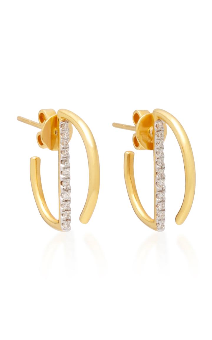 Kavant & Sharart Geoart Round Hoop Mini I Earrings