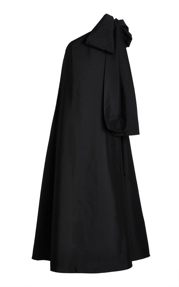 Bernadette Antwerp Winnie One-shoulder Taffeta Midi Dress