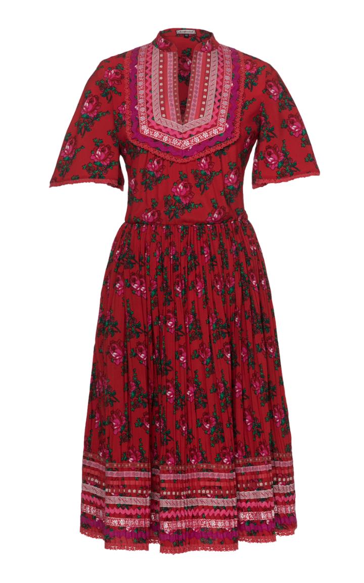 Lena Hoschek Mulatsg V Neck Print Dress