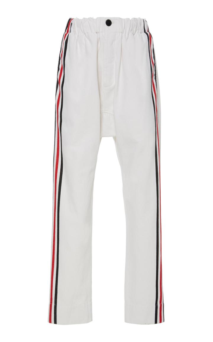 Bassike High-rise Side Stripe Trackpants