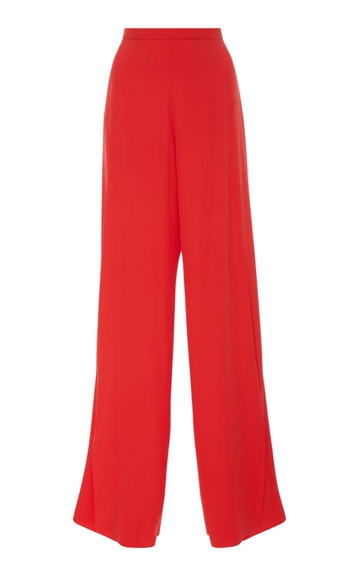 Amur Ines Silk High Waisted Pant