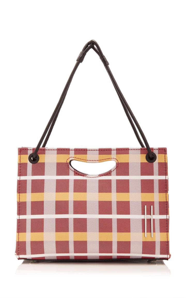 Hayward 1712 Mini Madras Check Basket Bag