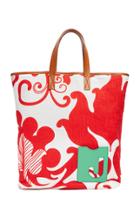 La Doublej Printed Canvas Shopper Tote Bag