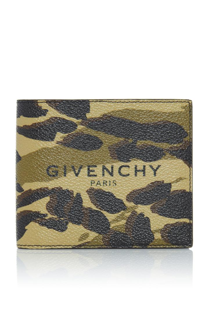 Givenchy Textured Camouflage Wallet