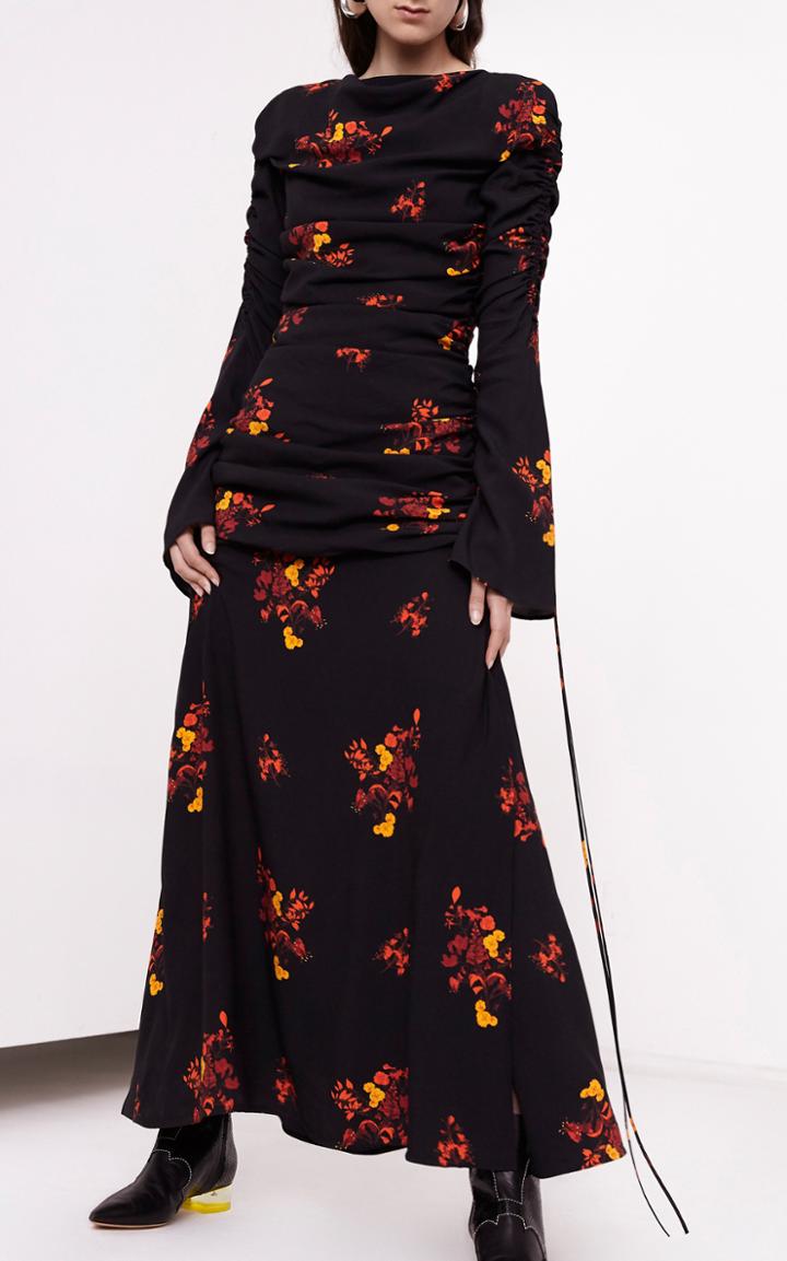 Ellery Above Board Rushed Dress