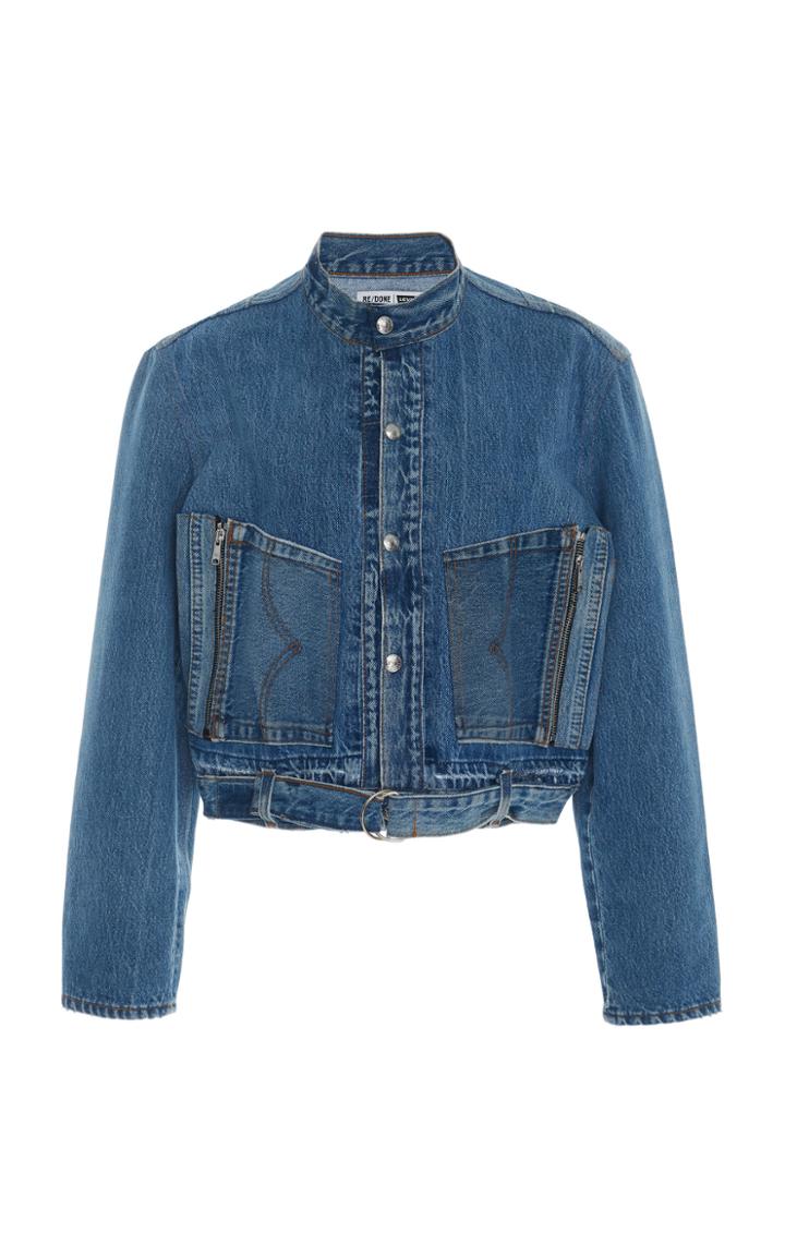 Re/done Upside Down Denim Jacket