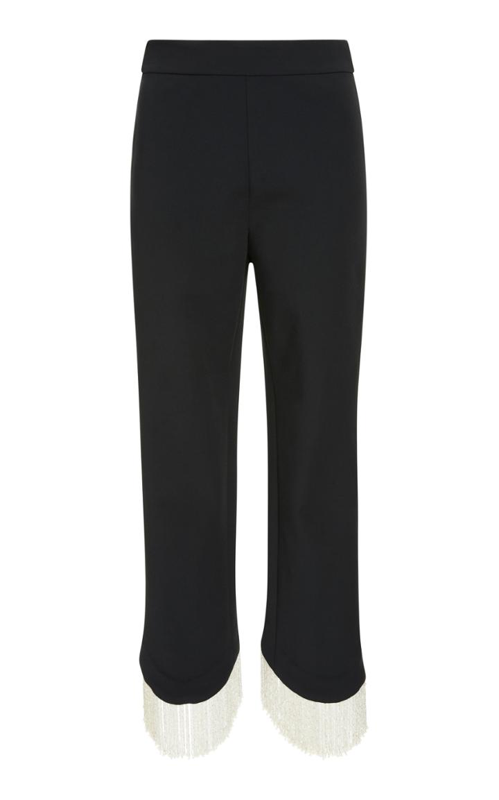 Alexis Ashley Fringe Cropped Pants
