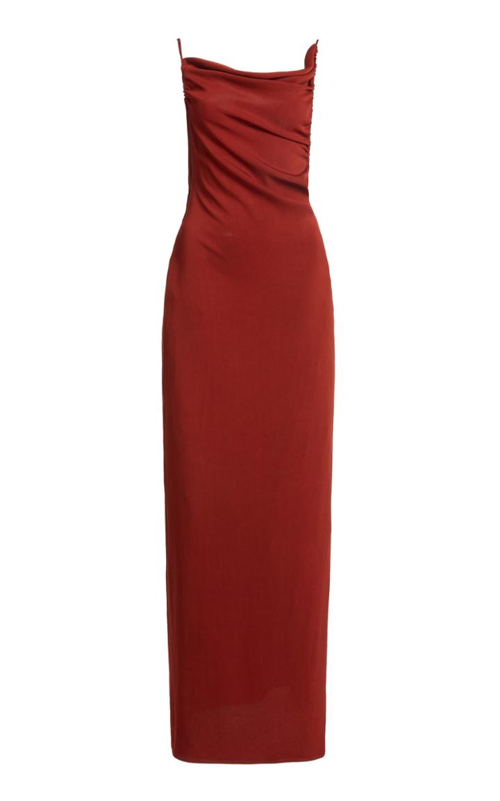 Christopher Esber Yrjo Draped Stretch-jersey Maxi Dress