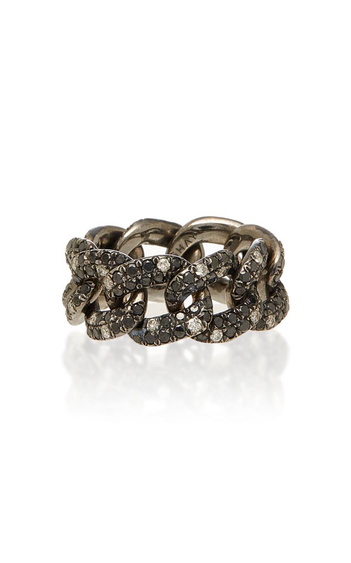 Shay Twinkle Black Diamond Jumbo Link Ring