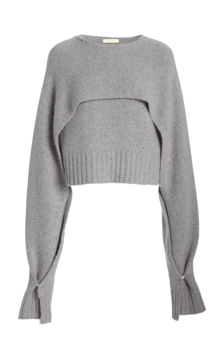 Moda Operandi Hellessy Harris Cape Sleeve Sweater