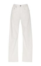 Brock Collection Painter's White Wright Light Selvage Jeans