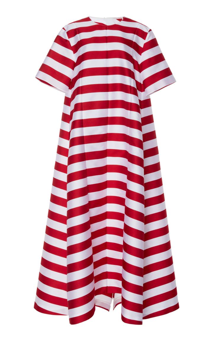 Maison Rabih Kayrouz Striped Maxi Dress