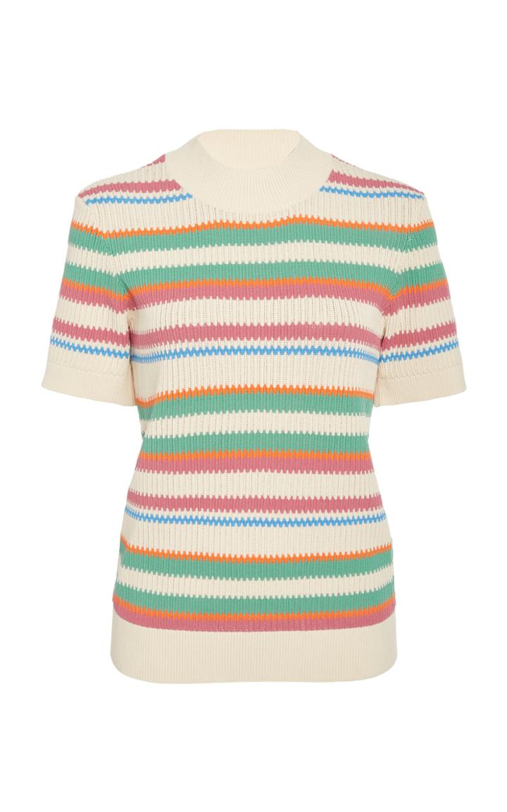 Moda Operandi Samse & Samse Maik Mock Neck Short Sleeve T-shirt Size: Xxs