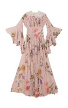 Bytimo Pink Printed Showpiece Gown