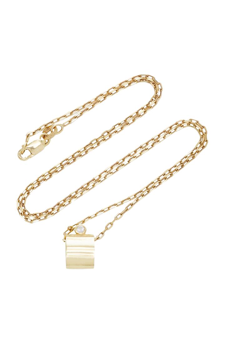 Wasson 14k Gold Sapphire Necklace