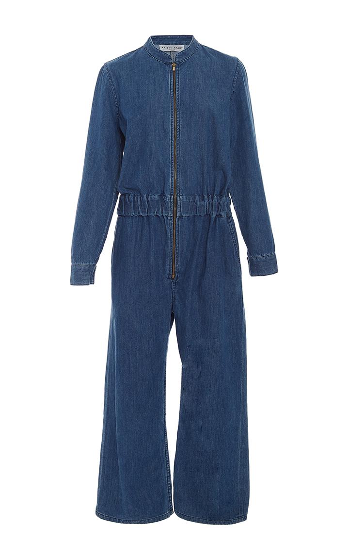 Apiece Apart Jardin Denim Jumpsuit