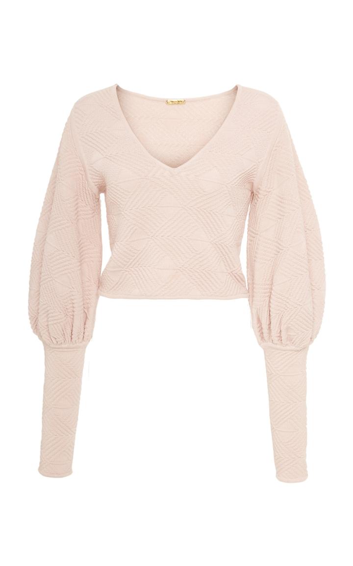 Pepa Pombo Jinny Cropped Blouse