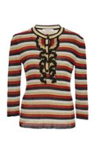 Philosophy Di Lorenzo Serafini Lurex Striped Sweater