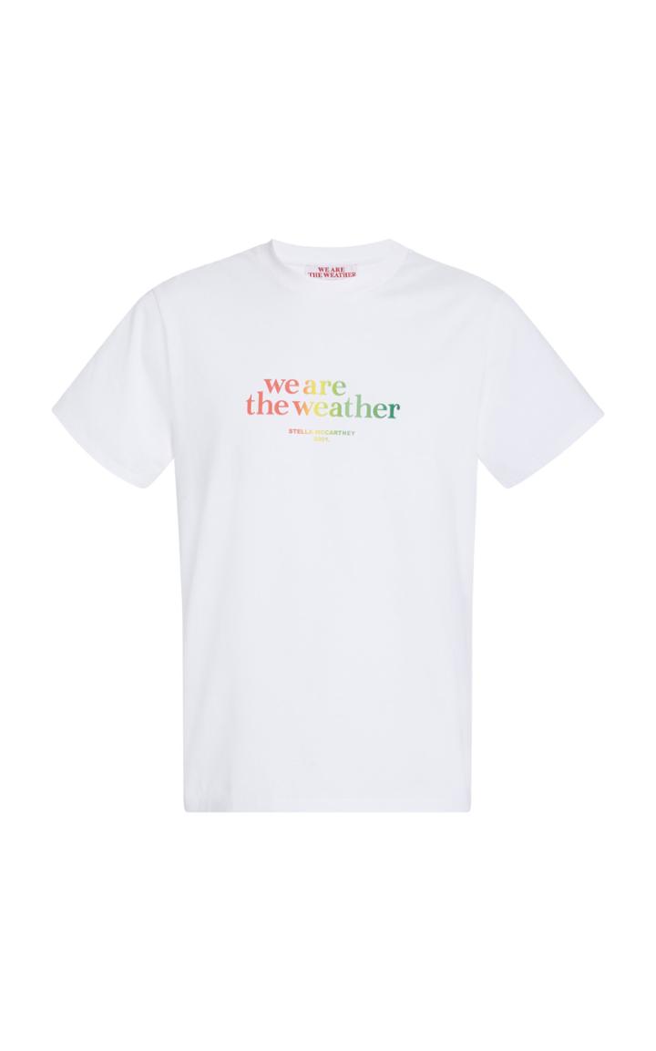Stella Mccartney We Are The Weather Cotton T-shirt